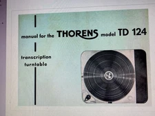 Thorens Td-124 User Manual Digital