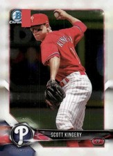 2018 Bowman Chrome #BCP65 Scott Kingery Prospects