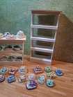 Bakery COUNTER, SHELVING UNIT Handbaked 34 BirthDay CAKES 1:12 Shop Store 1:12 — photo 8