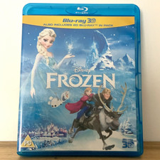 Disney Frozen Blu-ray 3D (PG) Animation Movie - Blu-ray Case