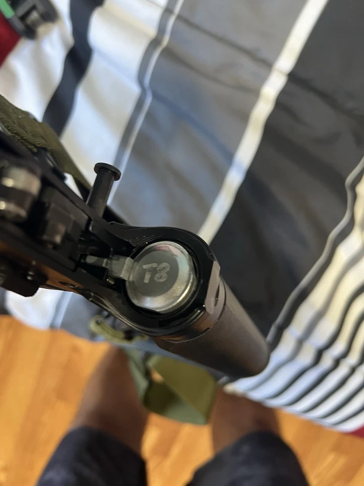 LEER DESC Airsoft TM CGS 300BLK Pdw Gbbr Rifle de Gas con GM Mag, 3 latas y Eslinga Foto 4 de 4