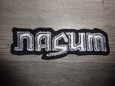 Nasum Shape Patch Death Metal Grindcore Amebix Mortician Fluids