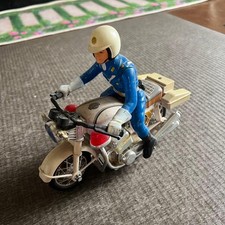 Vintage Japanese Tin Toy Motorcycle Honda