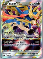 Zacian VSTAR 096/159 Crown Zenith