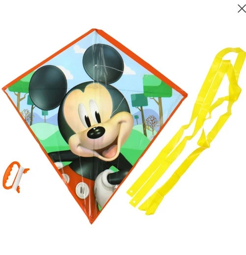 Lot Of 5 Disney Kites Spiderman, Hello Kitty, Mickey, Princess, Stitch 3D NIP - Image 3 of 4