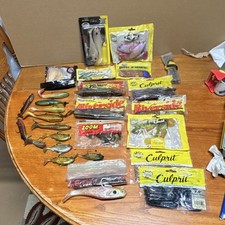 Riverside, Storm, Culprit, Zoom, Tsunami Soft Plastics & Swimbaits. Lot No. 1