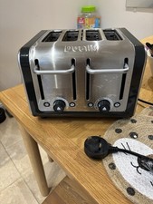 Dualit Architect 4-Slice Toaster Grey Polished Steel