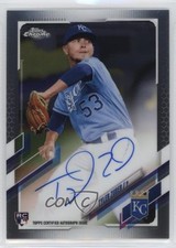 2021 Topps Chrome Rookie Auto Tyler Zuber #RA-TZ Auto 0s9d