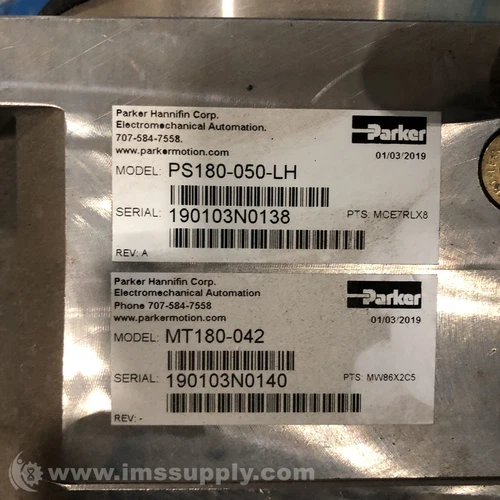 Parker PS180-050-LH MT180-042 Gearhead USIP