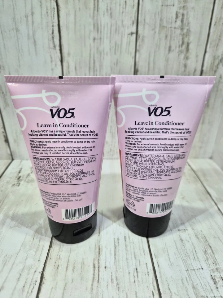 Vo5 Leave In Conditioner Sun Ripened Strawberries And Cream 5oz Lot Of 2 - Image 2 of 4