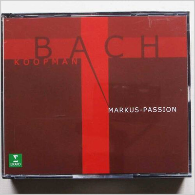 Bach (arr Ton Koopman): St Mark Passion - Audio CD - GOOD
