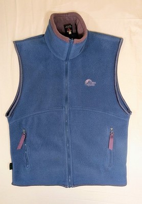 Lowe Alpine Polartec Fleece Sleeveless Jacket Blue - Womens Medium