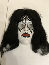 Vintage 1978 KISS "Ace Frehley" HALLOWEEN COSTUME MASK By Collegeville - Aucoin