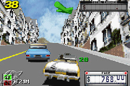 Crazy Taxi: Catch a Ride (Nintendo Game Boy Advance, 2003)