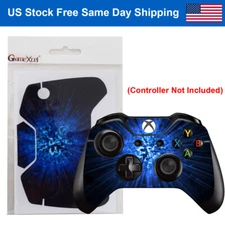 Blue Explosion Sticker Decal Skin Cover for Xbox One Wireless Controller Gamepad