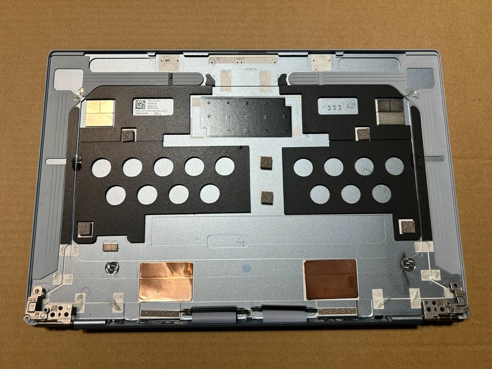 OEM Dell XPS 9315 LCD Top Back Cover Case Rear Lid W/ Hinges PN: 0T7CJJ T7CJJ - Image 2 of 4