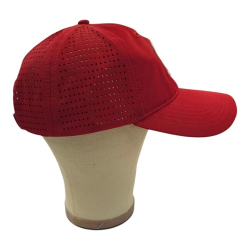 Ahead Kirkwood National Strapback Cap Logo Patch Mid Fit Performance Golf Hat - Picture 12 of 14