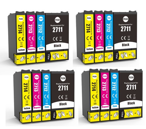 XL Patronen für Epson ersetzt 27XL WorkForce WF-3620DWF WF-3640DTWF WF-7110DTW - Picture 28 of 29