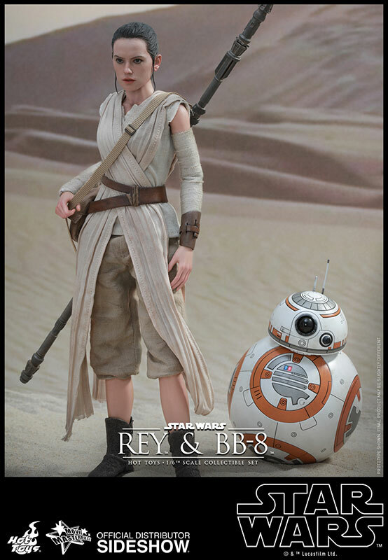Rey & BB-8 Hot Toys1/6 Scale Twin Pack Star Wars Episode 7 The
