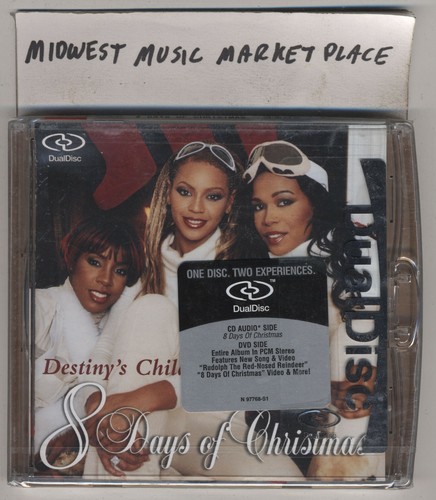 Destiny's Child - 8 Days Of Christmas CD+DVD DualDisc - Brand New Sealed w/ Hype - Picture 1 of 2