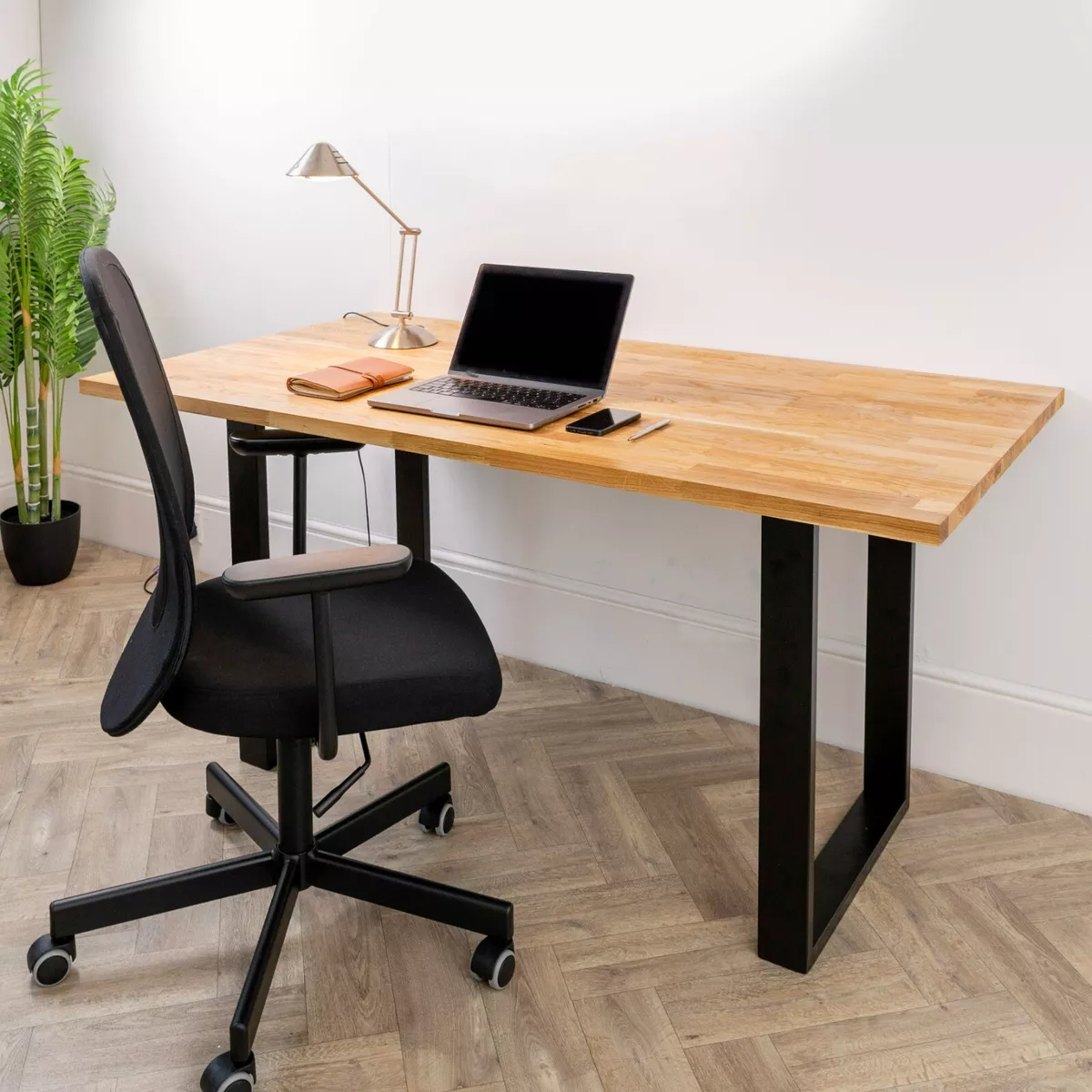 Solid Oak Wooden Table Tops 600 x 600 x 27mm Premium European Wood Desk Top