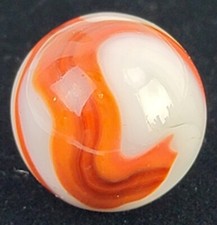 Alley Agate Bacon Swirl Vintage Marble MINT 5/8