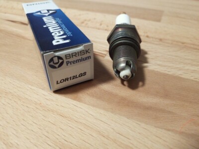 BRISK LOR12LGS Multipoint High Performance Motorcycle Upgrade Racing Spark Plugs