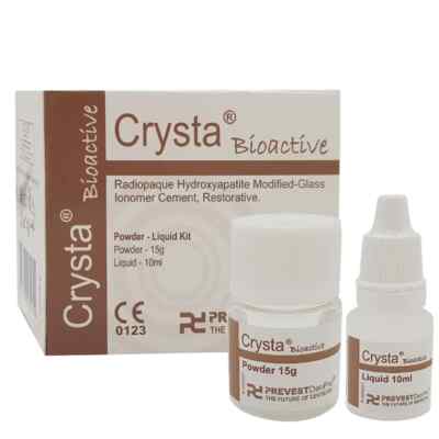 Dental CRYSTA BIOACTIVE Radiopaque Hydroxyapatite Modified GIC Restorativ Cement