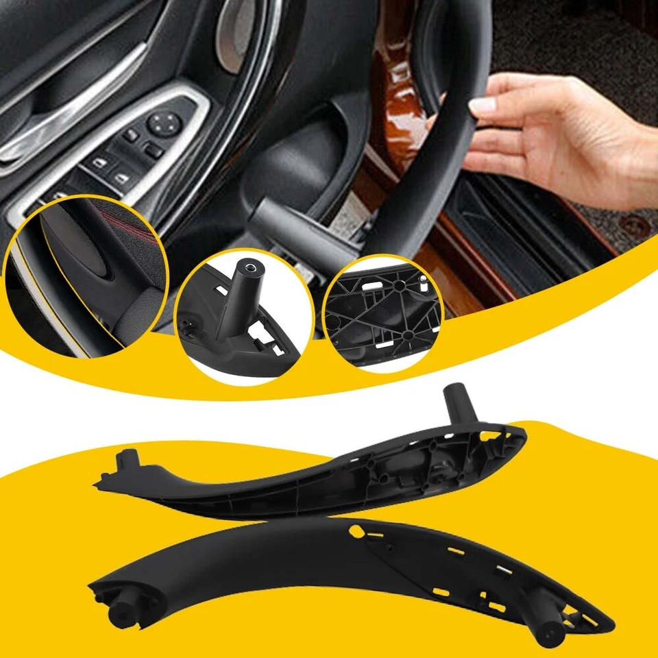 Manijas delanteras moldura interior manija de tirador de puerta para BMW F30 F34 F35 2012-2018 DIESTRO Y DERECHO Foto 3 de 4