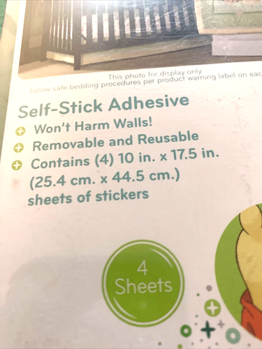 Disney Baby Pooh and Friends Removable Wall Decals - Picture 5 of 5