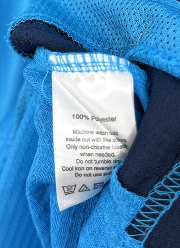ALO Yoga Jacket Men's Small Coolfit Full Zip Activewear Long Sleeve Blue NWT - Picture 4 of 6