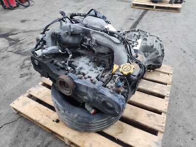 2009 SUBARU FORESTER 2.5L ENGINE  (TIMING COVER & OIL PAN NEED REPLACED) 183K MI