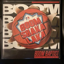 Boombaptist Boom Shaka Laka NBA JAM Vinyl Clear Orange Splatter LP VGM SNES Lofi