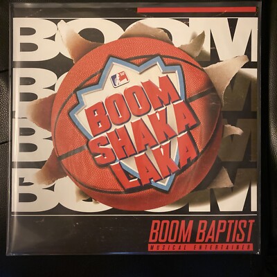 Boombaptist Boom Shaka Laka ORANGE Splatter Vinyl LP NBA JAM VGM SNES LoFi