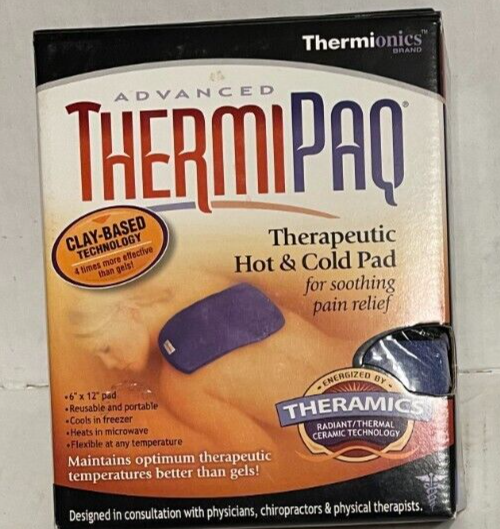 ThermiPaq Hot/Cold Pain Relief Wrap Medium 6"x12", Hot/Cold Therapy