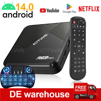 Netzwerk TV BOX Android14 8K Ultra 128 GB 1000M Media Player Octa Core Netflix