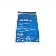 Fits For TVP 770, 10-14 Gallon Micro Filtration Paper Bags (3PK 6 Bags)