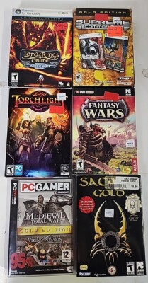 Lord Of The Rings Online Mines Of Moria Computer PC GAME LOT Some Sealed