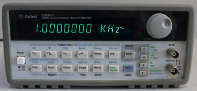 Agilent 33120A Function/Arbitrary Waveform Generator 15 MHz Tested & Working! #1