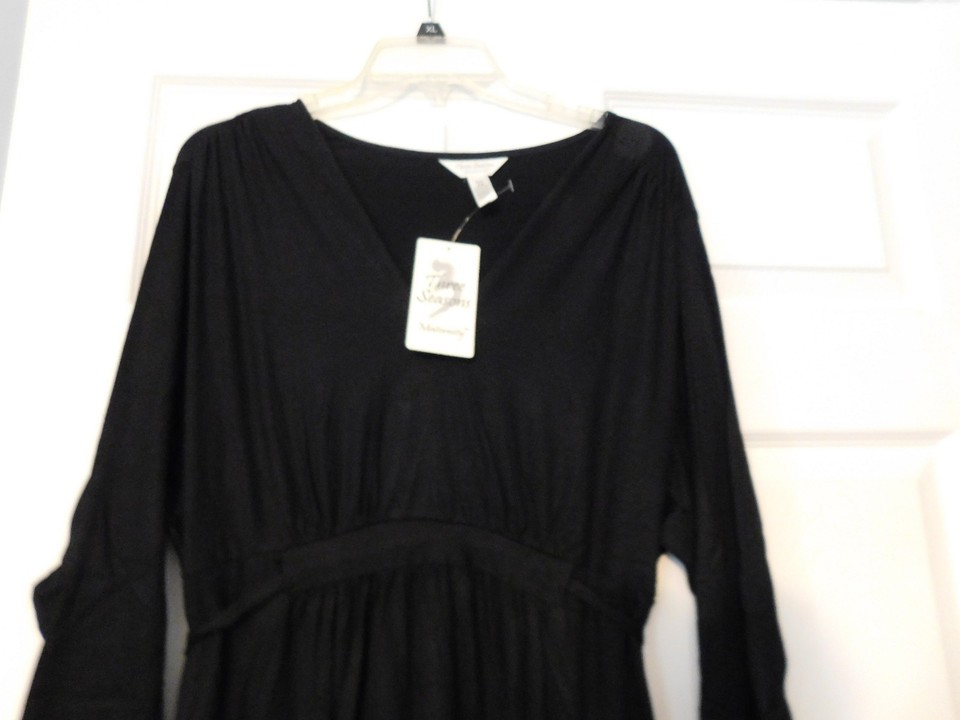 Black Sparkle Maternity Mini Dress With Tie | JoJo Maman Bébé