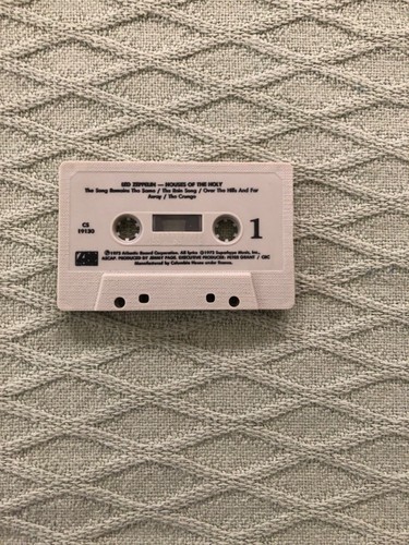 Led Zeppelin Houses of the Holy Cassette Tested Out of Print Jimmy Page Plant - Picture 2 of 2