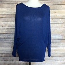 Top Blouse Kut From The Kloth Womens Blue Casual Size Small Made in USA