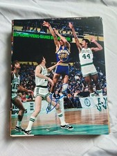 SUNNY PARKER GOLDEN STATE WARRIORS SIGNED AUTOGRAPHED 8x10 PHOTO COA BASKETBALL
