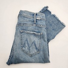 Mother The Hustler Ankle Chew Women's Jeans 28 Drinking by the Pool SEE PHOTOS