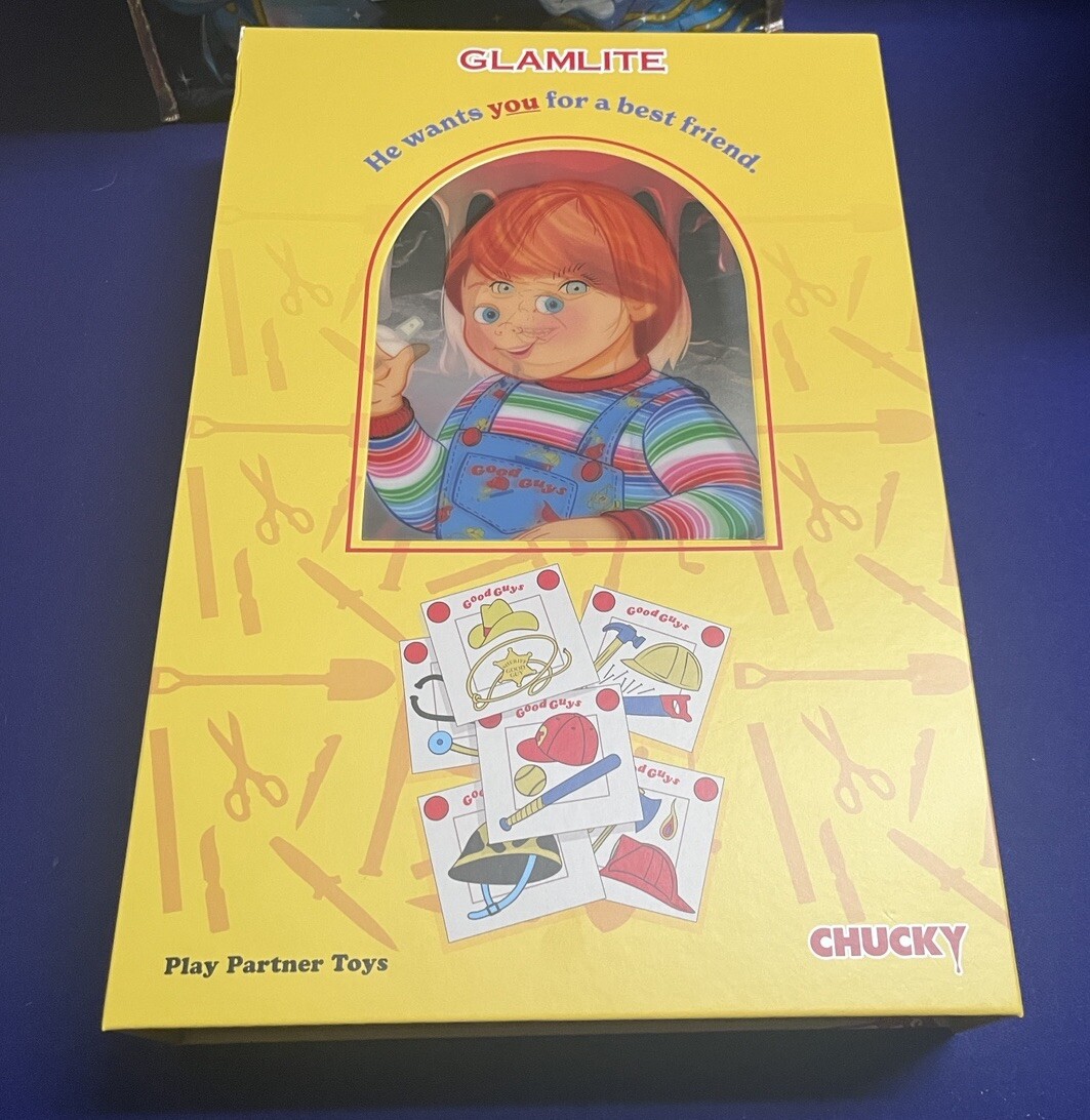 Glamlite Chucky Child's Play Good Guys Lenticular PR Box Only