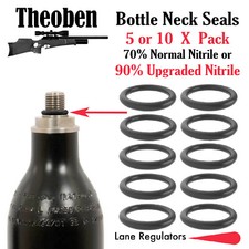 Theoben Rapid 7 MK1 MK2 etc. 90% NITRILE Buddy Bottle O-Ring Seals