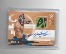 2018 Topps Undisputed WWE - KALISTO - Autograph Match Worn Shirt - Wrestling /99