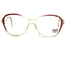 Luxottica L251 Klixx-2 4151 Eyeglasses Frames VINTAGE RARE Clear RED H15311