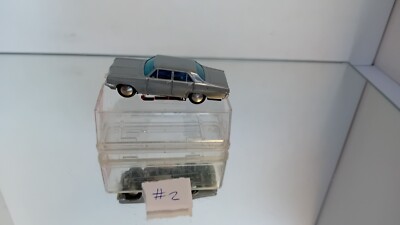 Rasant 1:87 Opel Admiral Silver Grey 1960s HO Slot Car  Near Mint in Box #2