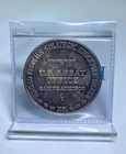 1981 U.S. Assay Office San Francisco 1 oz .999 Fine Silver Round w/Toning